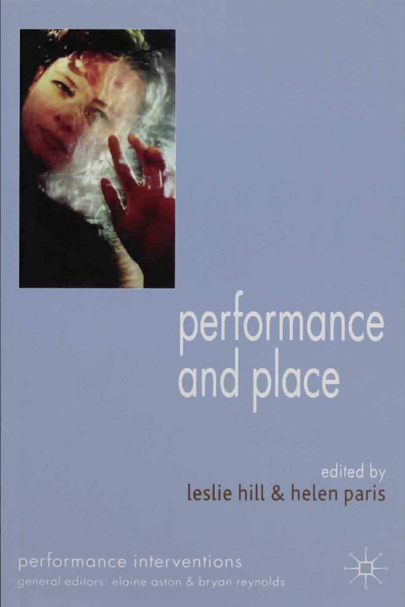 Performance & Place book cover