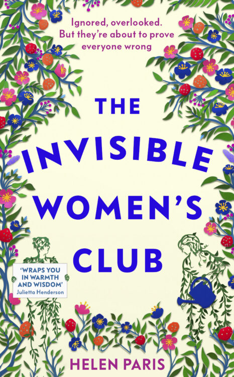 book cover of The Invisible Women's Club by Helen Paris